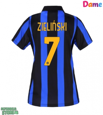 Inter Milan Piotr Zielinski #7 Replika Hjemmebanetrøje Dame 2026-27 Kortærmet